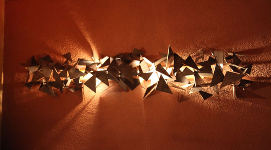 triangle light fixture